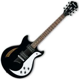 Ibanez AMF73 TF Semi Hollow AMF Electric Guitar, Black  
