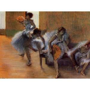     Edgar Degas   32 x 24 inches   In the Dance Studio