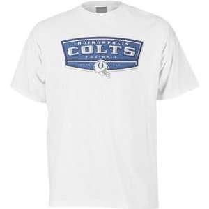    Indianapolis Colts White Bloc Party T Shirt