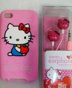   Earphones & IPOD Touch 4G PINK Silicone PINK Earbuds Case Cover FUN