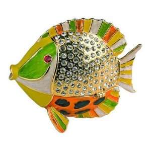  Jere Wright Blowfish Trinket Box