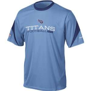 Tennessee Titans Light Blue 2009 Sideline Inverter Performance Crew 