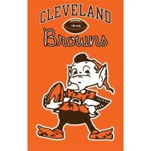  Cleveland Browns NFL Applique Banner Elf Patio, Lawn 
