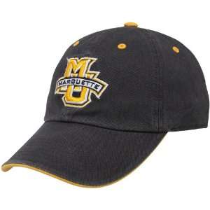 Top of the World Marquette Golden Eagles Navy Blue Crew Adjustable Hat