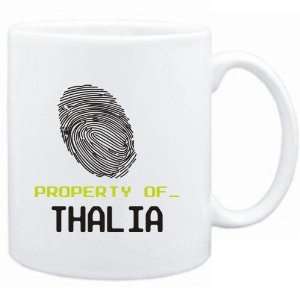   Property of _ Thalia   Fingerprint  Female Names