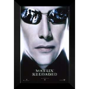  The Matrix Reloaded 27x40 FRAMED Movie Poster   Style D 