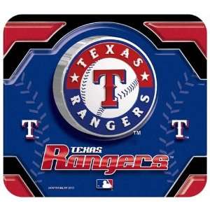  MLB Texas Rangers Team Logo Neoprene Mousepad Sports 