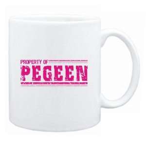  New  Property Of Pegeen Retro  Mug Name