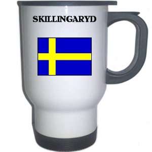  Sweden   SKILLINGARYD White Stainless Steel Mug 