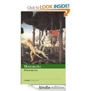 Decameron (I grandi libri) (Italian Edition) Giovanni Boccaccio, A. E 