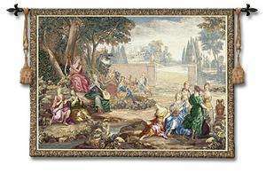 Large Wall Hanging Tapestry Vintage Harmony European  