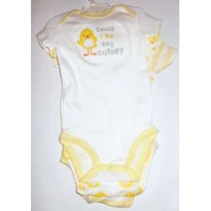  Carters 3 Short Sleeve Bodysuits 9 Months Baby
