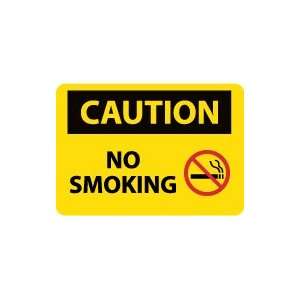  OSHA CAUTION No Smoking Safety Sign