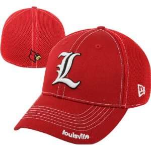  Louisville Cardinals 39THIRTY Red Neo Stretch Fit Hat 