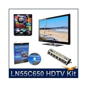  Samsung LN55C650 55 1080p LCD TV, 120Hz Bundle w/ High 