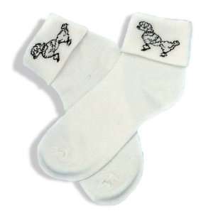  Forum Novelties Inc Poodle Socks / White   One Size 