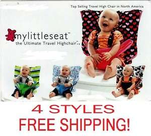 MY LITTLE SEAT TRAVEL HIGH CHAIR SEAT COVER 4 PATTERNS 714718076928 