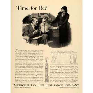   Life Insurance H Bonnert Child   Original Print Ad