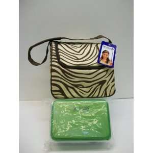  Fit & Fresh Complete Healthy Lunch Set Taupe Zebra 