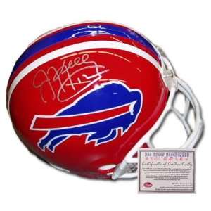 Jim Kelly Buffalo Bills NFL Hand Signed Mini Replica Football Helmet