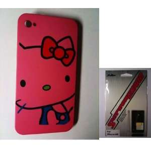  Hot Pink Kitty Snap Slim Hard Protector Case Back Cover 