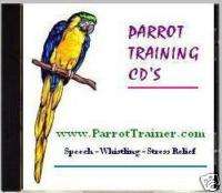 Teach your bird or Parrot to Talk training Cd  