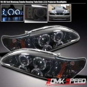  94 95 96 97 98 Ford Mustang Projector Headlights Smoke 