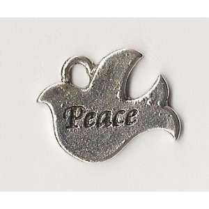   GET 1 OF SAME FREE/Jewelry/Charms/Dove of PEACE   Silvertone Charm