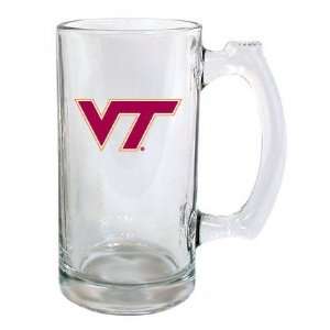  Virginia Tech Hokies Beer Mug 13oz Glass Sports Tankard 
