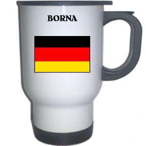  Germany   BORNA White Stainless Steel Mug Everything 