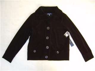 Jones New York Women Velvet Button Blazer Jacket Coat L  