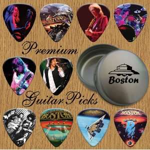  Boston Premium Guitar Picks X 10 In Tin (0) Musical 