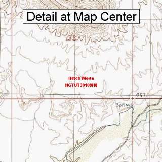   Map   Hatch Mesa, Utah (Folded/Waterproof)