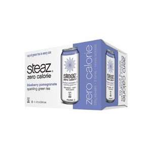 Steaz Zero Calorie Blueberry Pomegranate 12 oz 6 pack (pack of 4 