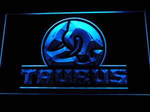 d241 b Taurus Gun Firearms Logo Neon Light Sign  