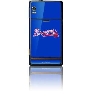  Skinit Protective Skin for DROID   MLB ATL Braves Cell 