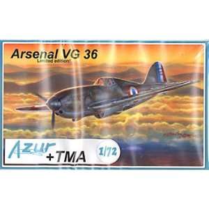  Azur1/72 Arsenal VG36 Fighter Kit Toys & Games