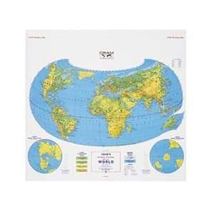    AVTCRA79254525   World Physical Political Map