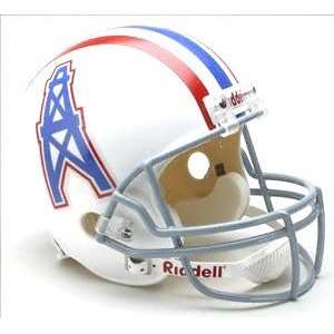  Houston Oilers 1975 1980 Deluxe Replica Riddell Throwback 