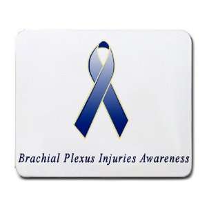  Brachial Plexus Injuries Awareness Ribbon Mouse Pad 