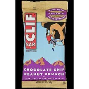  Clif Bar Organic Chocolate Chip Peanut Crunch (12 Bars) 2 