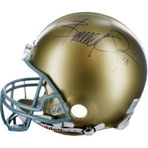 Brady Quinn Autographed Helmet   Notre Dame Fighting Irish