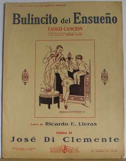 BULINCITO DE ENSUEÑO sheet music R.LLERAS/J.DI CLEMENTE  