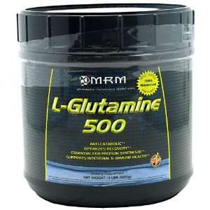  MRM L Glutamine 500, 1.1 lbs (500 g) (Sport Performance 