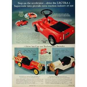   Ad Child Electric Car Lectra 1 Stutz Fire Engine   Original Print Ad