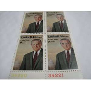 Lyndon B Johnson #1503 Plate Block