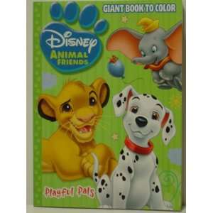    Disney ANIMAL FRIENDS(GIANT BOOK TO COLOR) 
