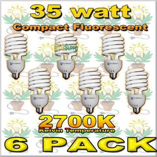 35 watt CF GROW LIGHT Compact Floro CFL RED BLOOM 600  