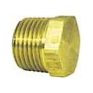  IMPERIAL 90313 2 BRASS PIPE PLUG FITTING HEX. HD 1/4 