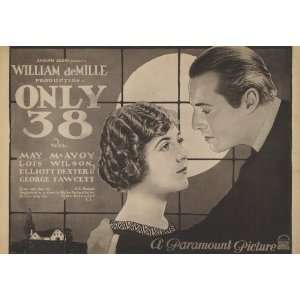  Poster (11 x 14 Inches   28cm x 36cm) (1923) Style A  (May McAvoy 